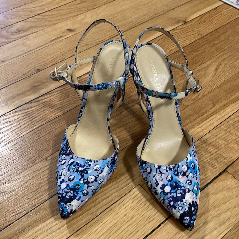 Floral Ivanka Trump Heels